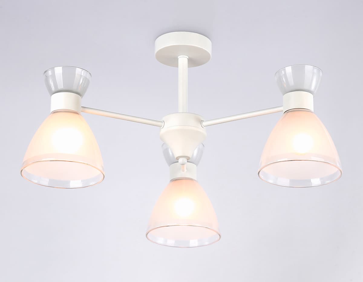 Подвесной светильник со сменной лампой TR3177/3 WH белый E27/3 max 40W D570*280 Ambrella Light 12