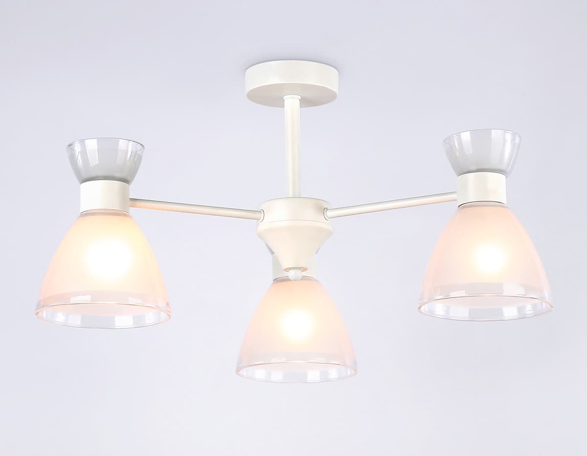 Подвесной светильник со сменной лампой TR3177/3 WH белый E27/3 max 40W D570*280 Ambrella Light 13