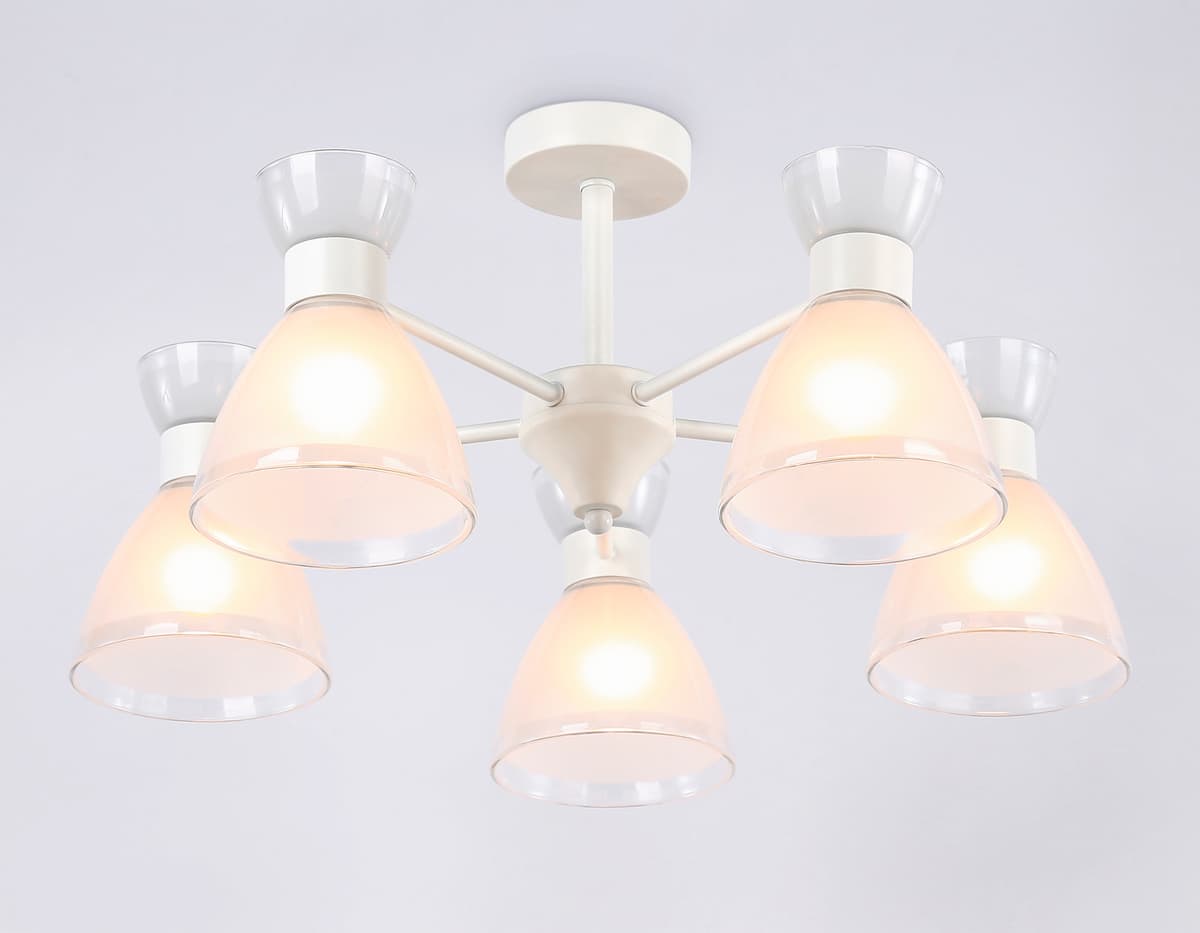 Подвесной светильник со сменной лампой TR3179/5 WH белый E27/5 max 40W D570*280 Ambrella Light 10