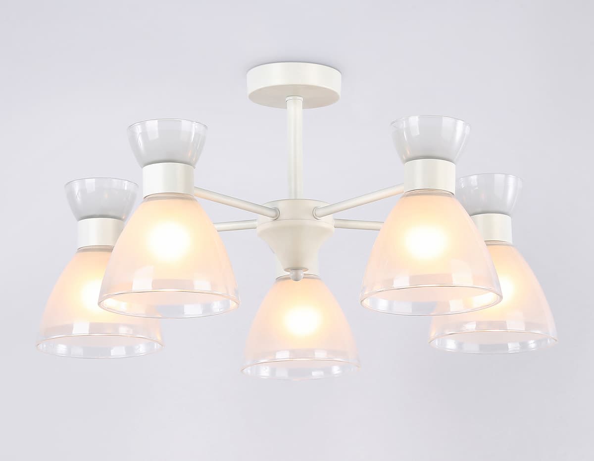 Подвесной светильник со сменной лампой TR3179/5 WH белый E27/5 max 40W D570*280 Ambrella Light 11