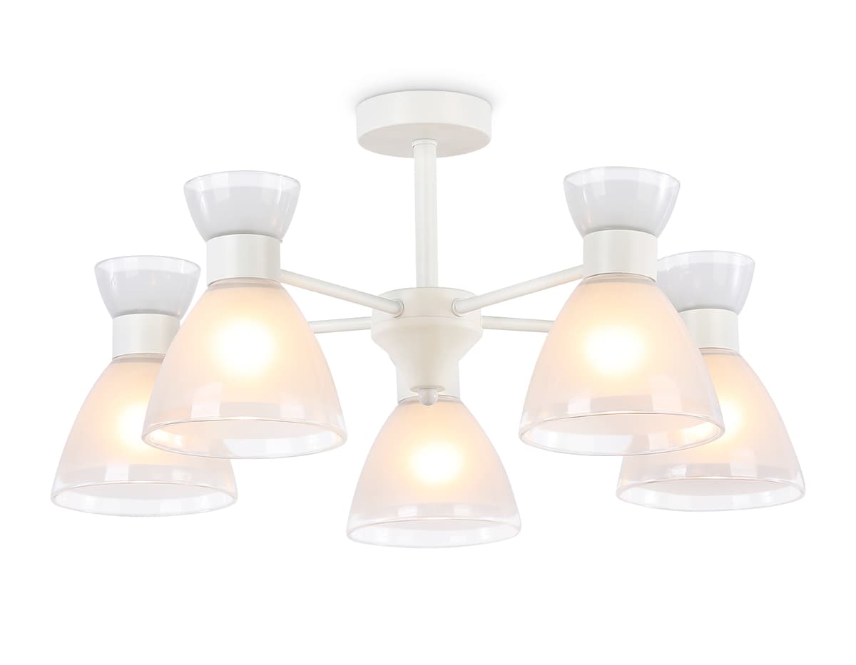Подвесной светильник со сменной лампой TR3179/5 WH белый E27/5 max 40W D570*280 Ambrella Light 8