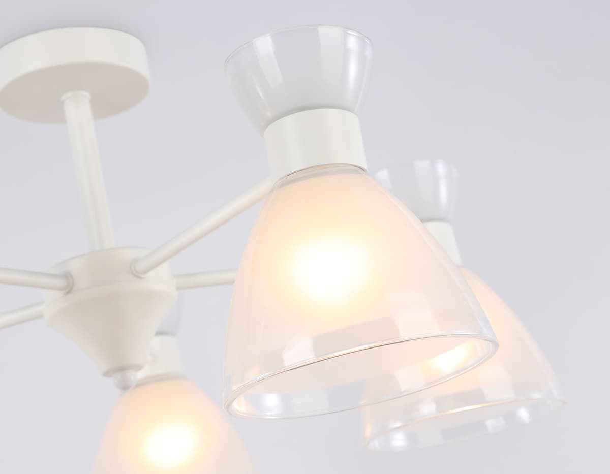 Подвесной светильник со сменной лампой TR3179/5 WH белый E27/5 max 40W D570*280 Ambrella Light 9