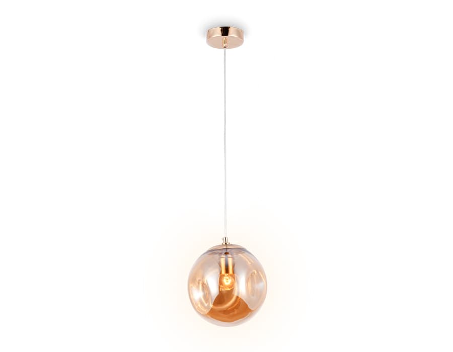 Подвесной светильник TR3510 GD/TI золото/янтарь E27 max 40W D200*1200 Ambrella Light 4