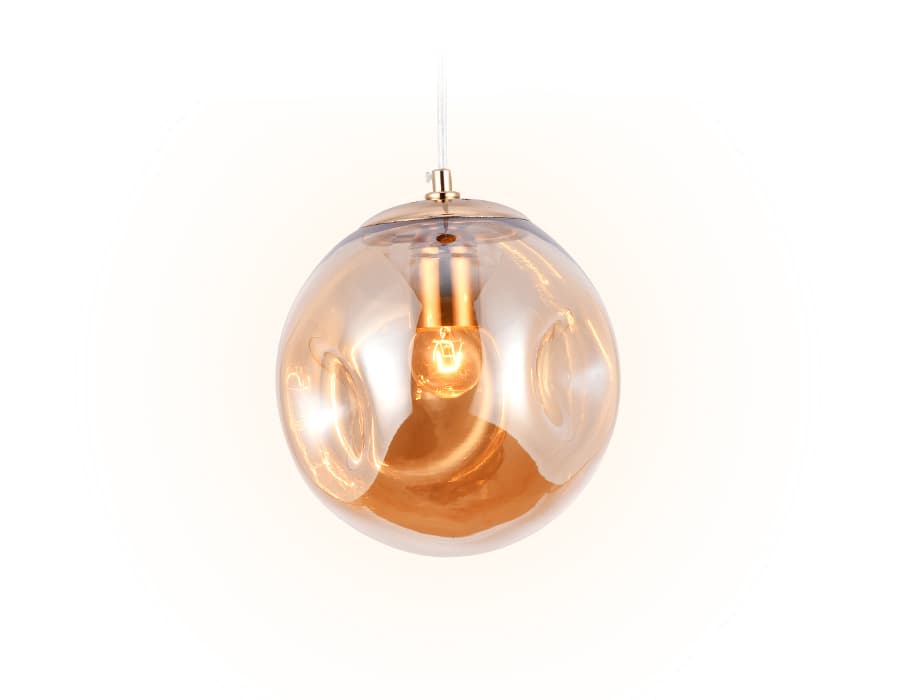 Подвесной светильник TR3510 GD/TI золото/янтарь E27 max 40W D200*1200 Ambrella Light 5