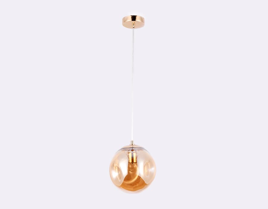 Подвесной светильник TR3510 GD/TI золото/янтарь E27 max 40W D200*1200 Ambrella Light 6
