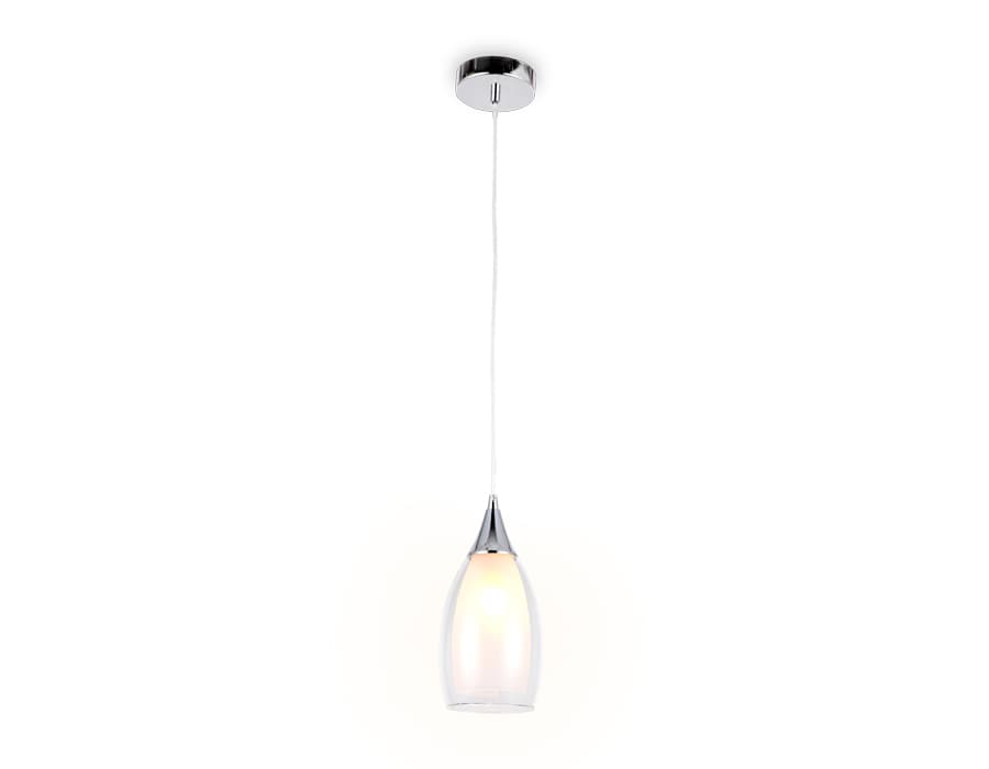 Подвесной светильник TR3542 CH/CL хром/прозрачный E14 max 40W D130*1000 Ambrella Light 4