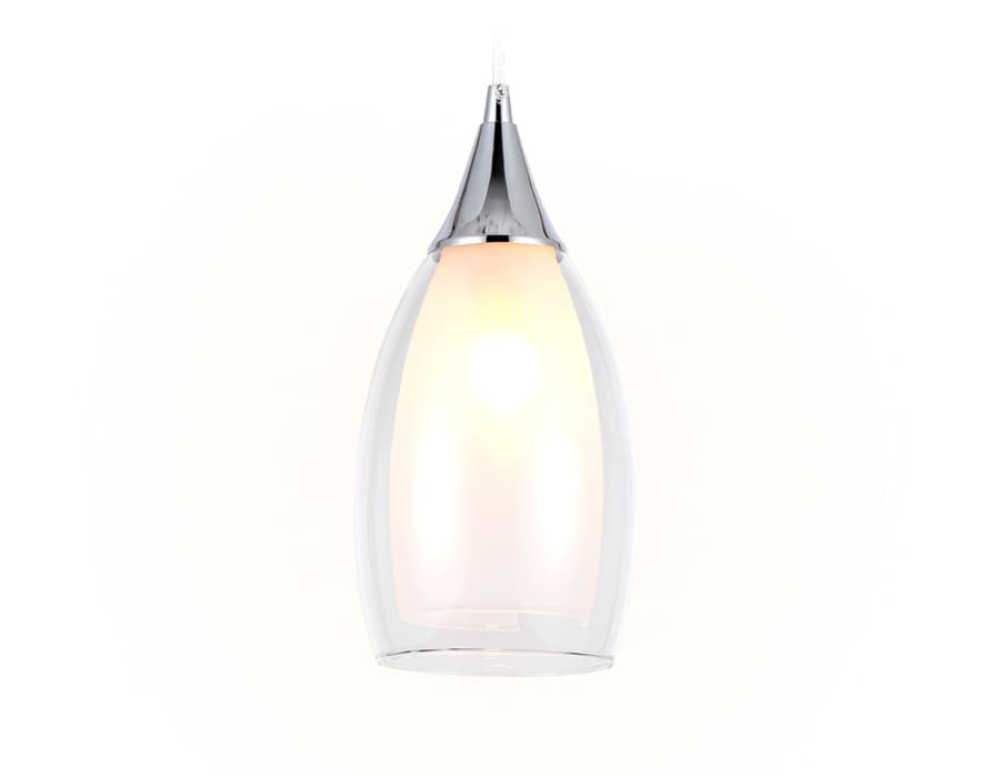 Подвесной светильник TR3542 CH/CL хром/прозрачный E14 max 40W D130*1000 Ambrella Light 5