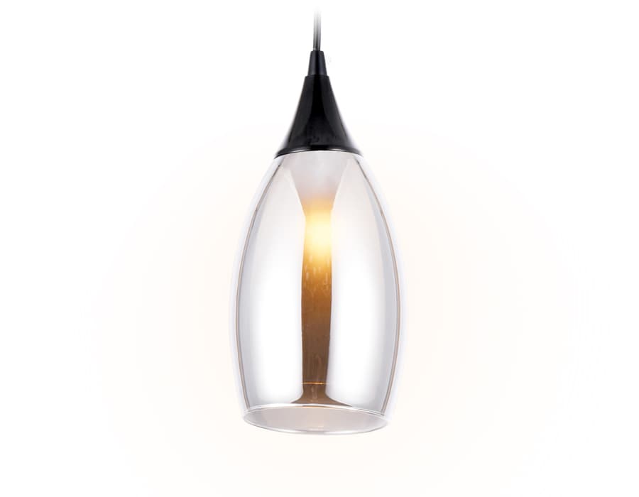 Подвесной светильник TR3544 BK/SM черный/дымчатый E14 max 40W D130*1000 Ambrella Light 5