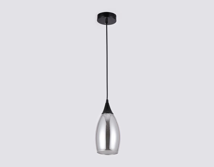 Подвесной светильник TR3544 BK/SM черный/дымчатый E14 max 40W D130*1000 Ambrella Light 6