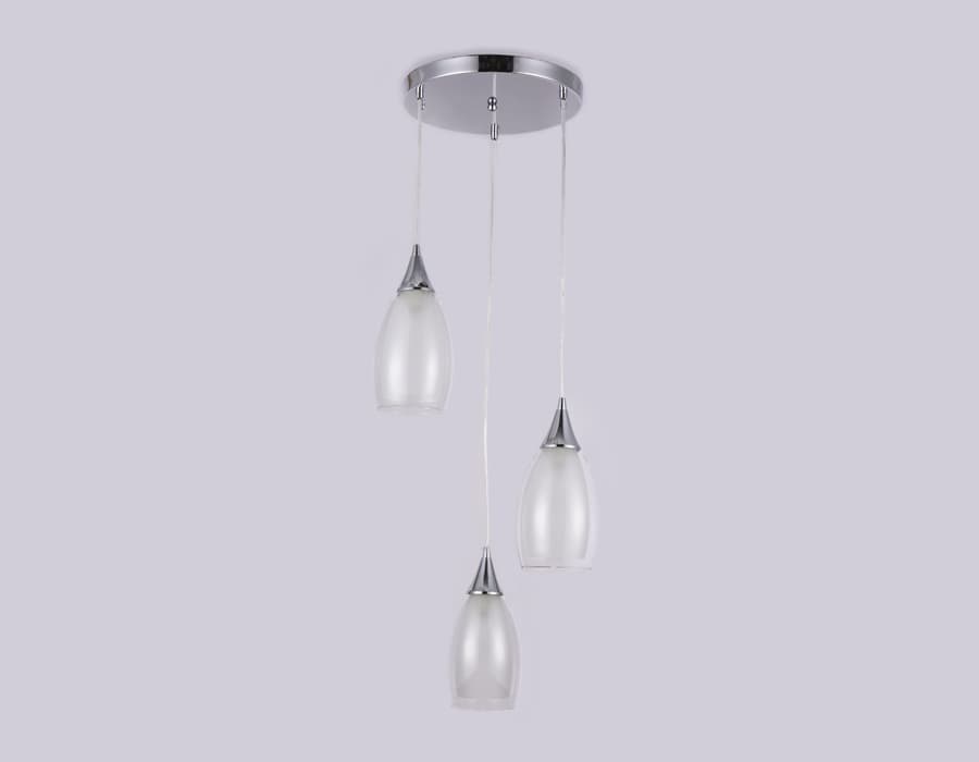 Подвесной светильник TR3548/3 CH/CL хром/прозрачный E14 max 40W 370*130*1000 Ambrella Light 6