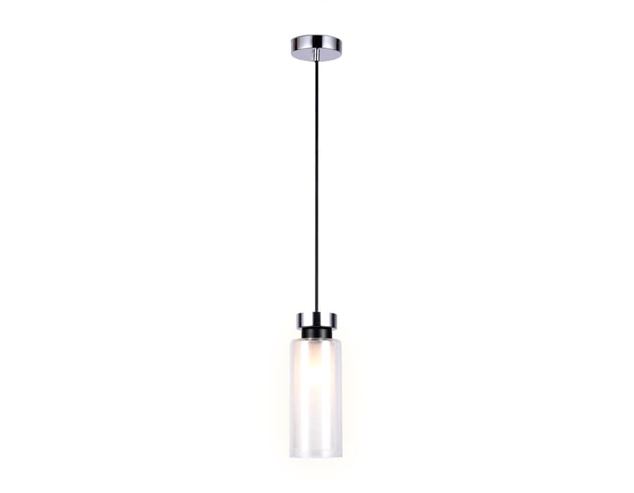 Подвесной светильник со сменной лампой TR3570 CH/FR хром/матовый E14 max 40W D100*1050 Ambrella Light 5