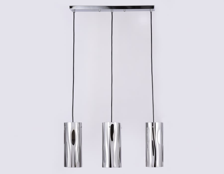 Подвесной светильник со сменной лампой TR3590/3 CH/SM хром/дымчатый E27/3 max 40W 530*100*900 Ambrella Light 6