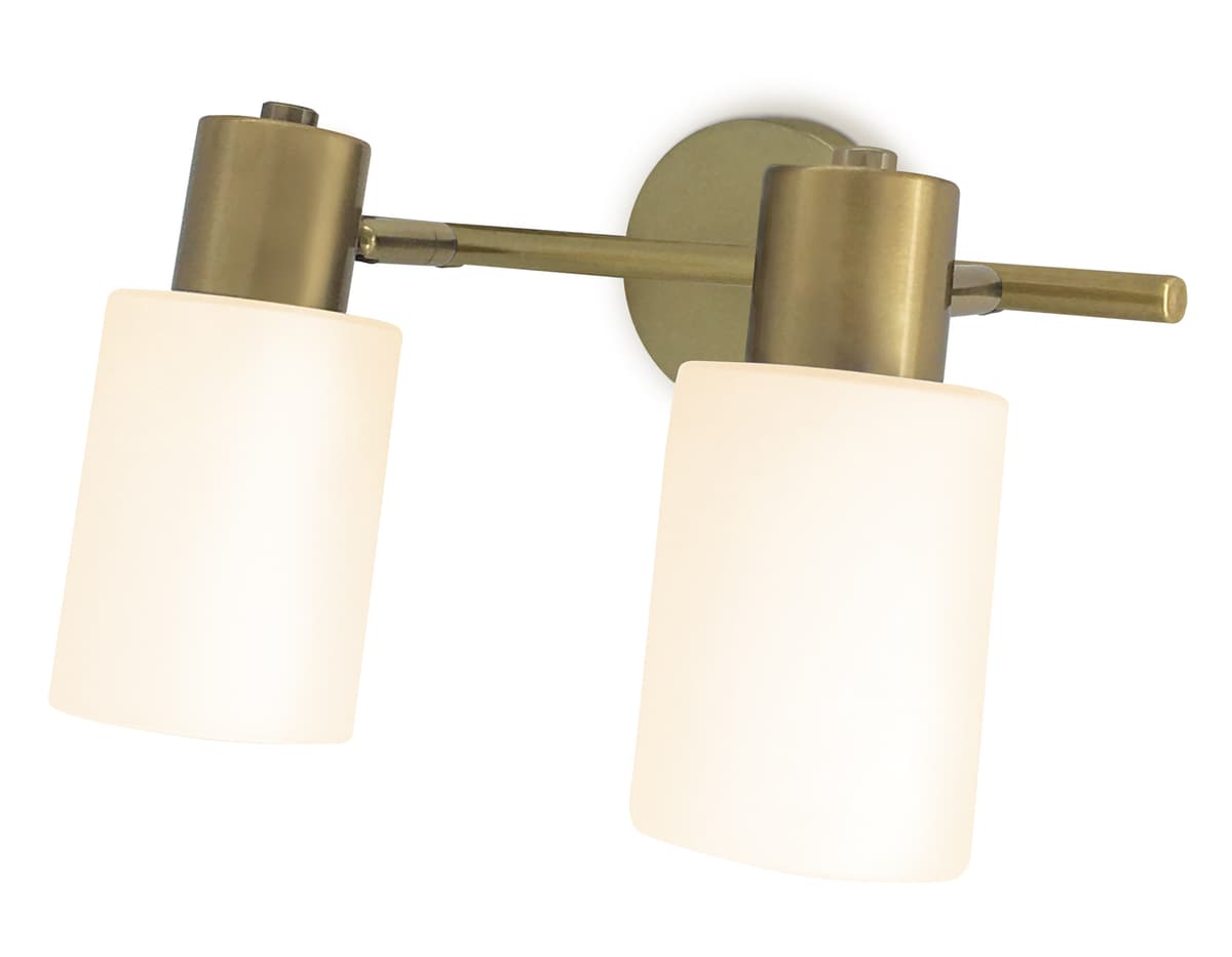 Настенно-потолочный спот TR3969/2 BS/FR латунь/белый матовый E27*2 max 40W 260*80*210 Ambrella Light 8