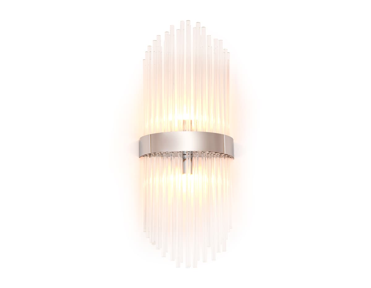 Настенный светильник с хрусталем TR5371/2 CH/CL хром/прозрачный G9/2 max 40W 500*200*100 Ambrella Light 5