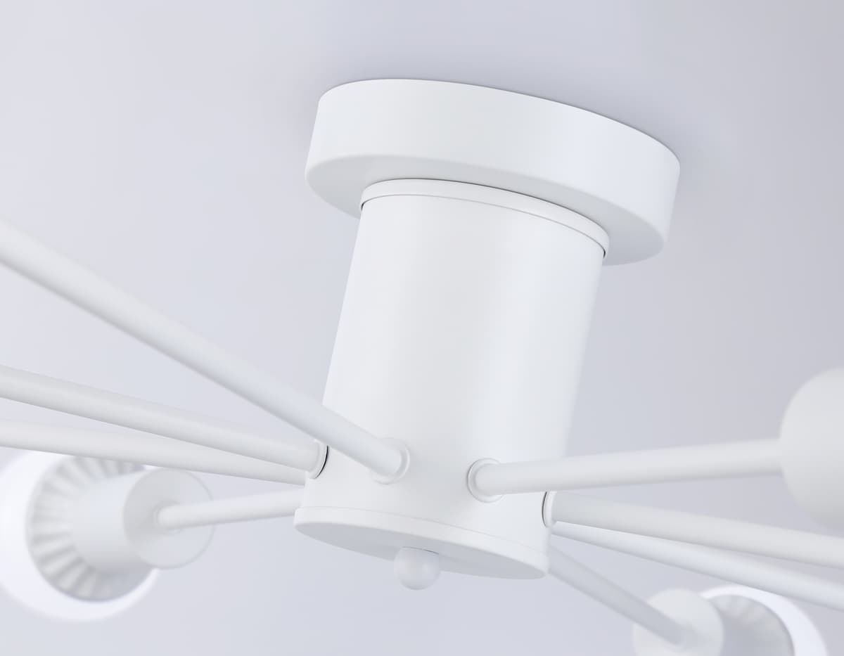 Потолочный светильник в стиле лофт TR80408/8 WH белый E27/8 max 60W D950*150 Ambrella Light 9