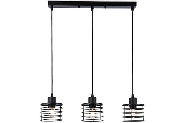 Подвесной светильник в стиле лофт TR8075/3 BK черный E27*3 max 40W 582*120*1040 Ambrella Light 3