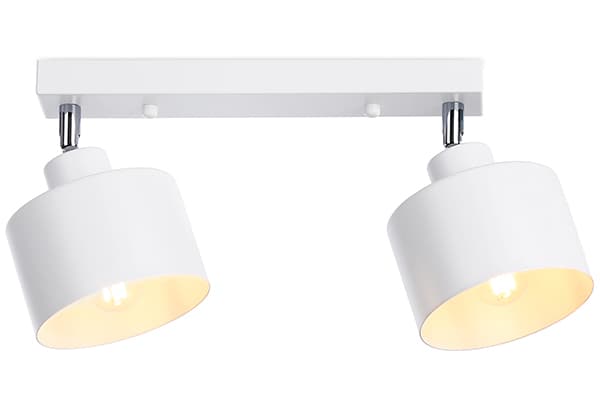 Настенно-потолочный спот в стиле лофт TR8141/2 WH белый E27*2 max 40W 340*120*180 Ambrella Light 3