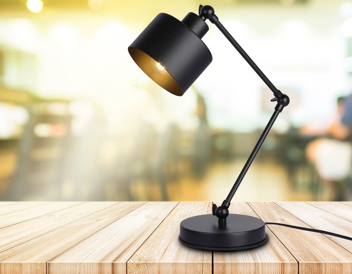 Настольная лампа в стиле лофт TR8153 BK черный E27 max 40W Ambrella Light 4