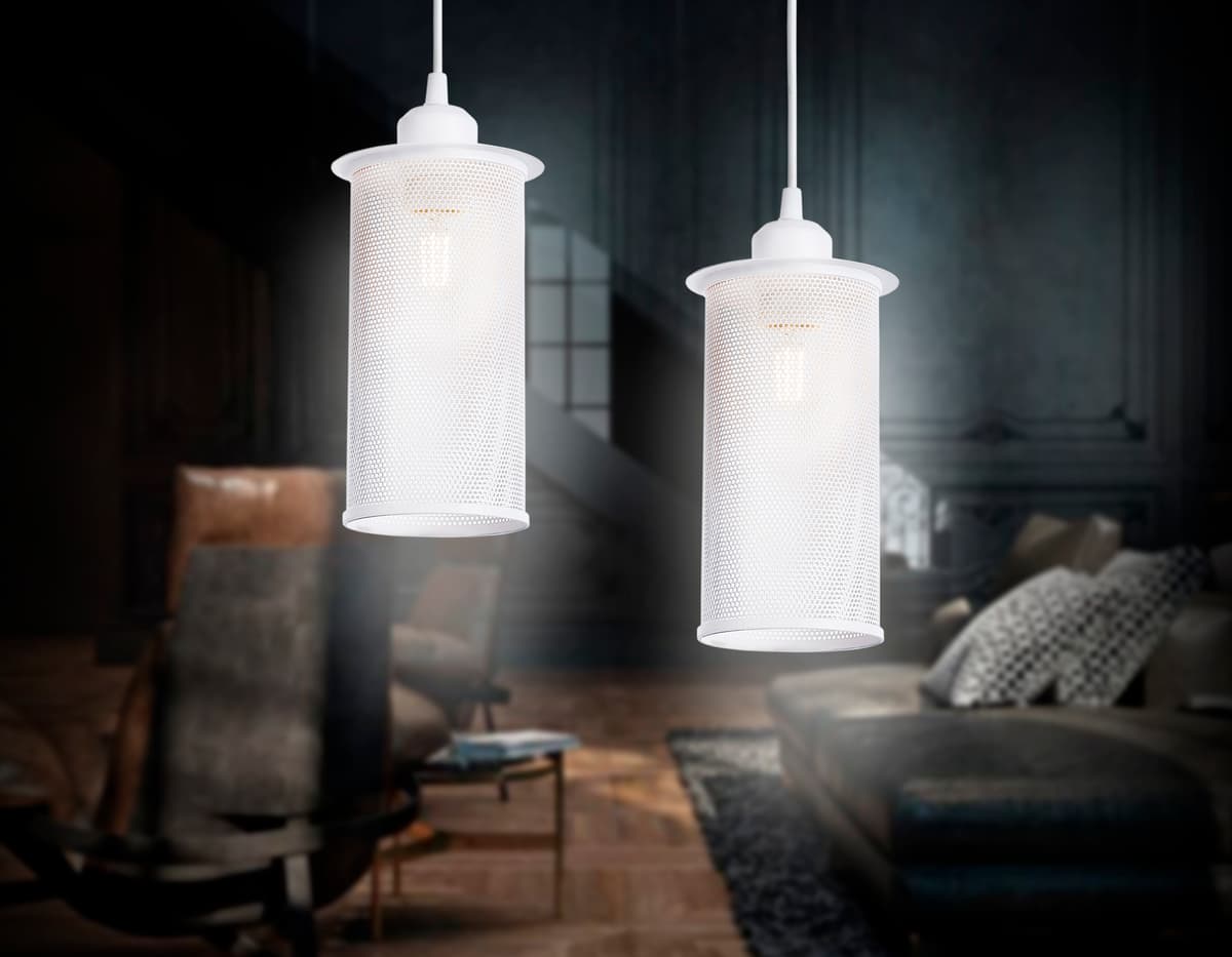 Подвесной светильник в стиле лофт TR8161 WH белый E27 max 40W D102*1055 Ambrella Light 4