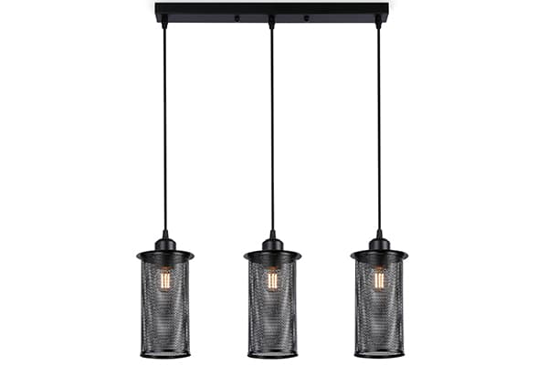 Подвесной светильник в стиле лофт TR8164/3 BK черный E27*3 max 40W 580*102*1060 Ambrella Light 3