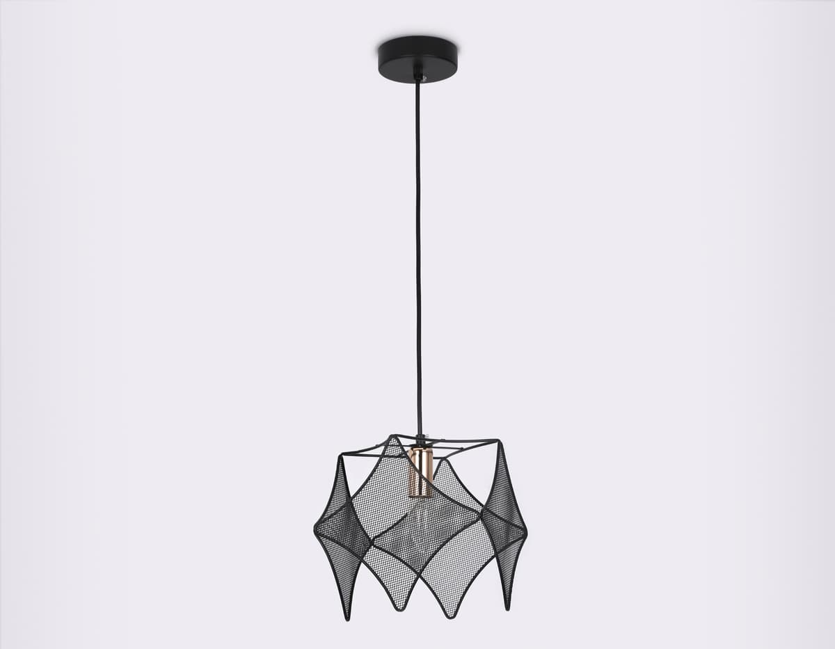 Подвесной светильник в стиле лофт TR8421 BK/GD черный/золото E14 max 40W D285*1000 Ambrella Light 10