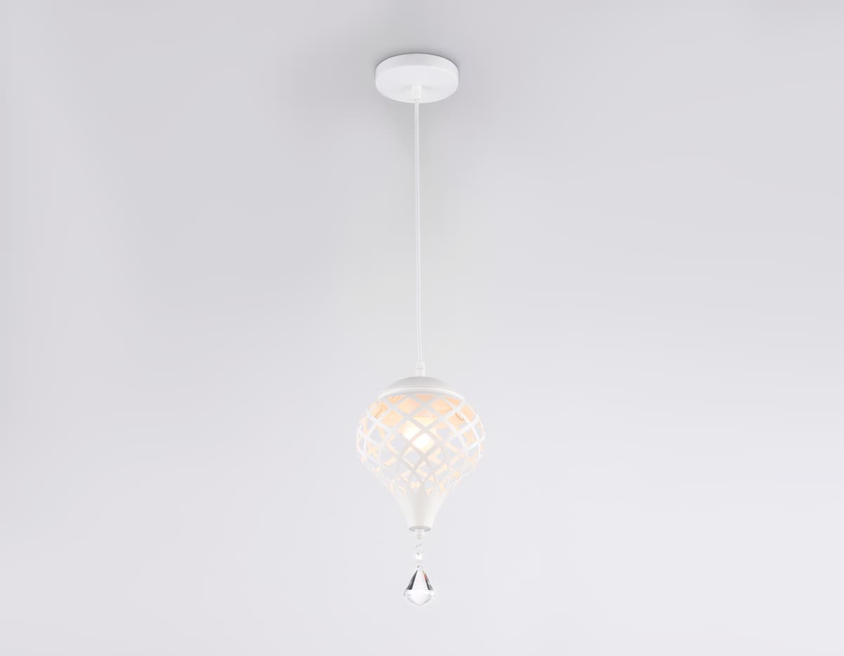Подвесной светильник TR8441 WH белый E27 max 40W D170*800 Ambrella Light 9