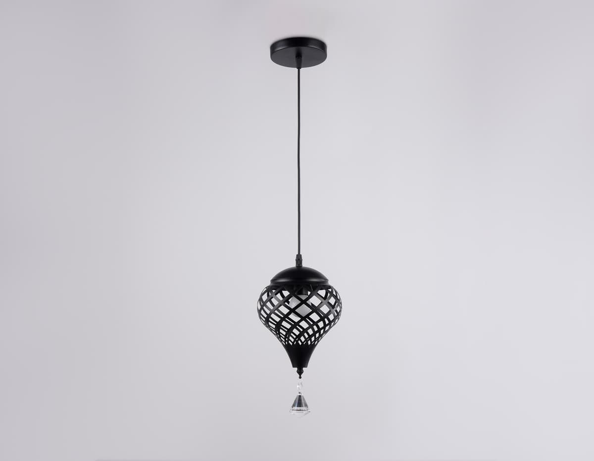 Подвесной светильник TR8442 BK черный E27 max 40W D170*800 Ambrella Light 12