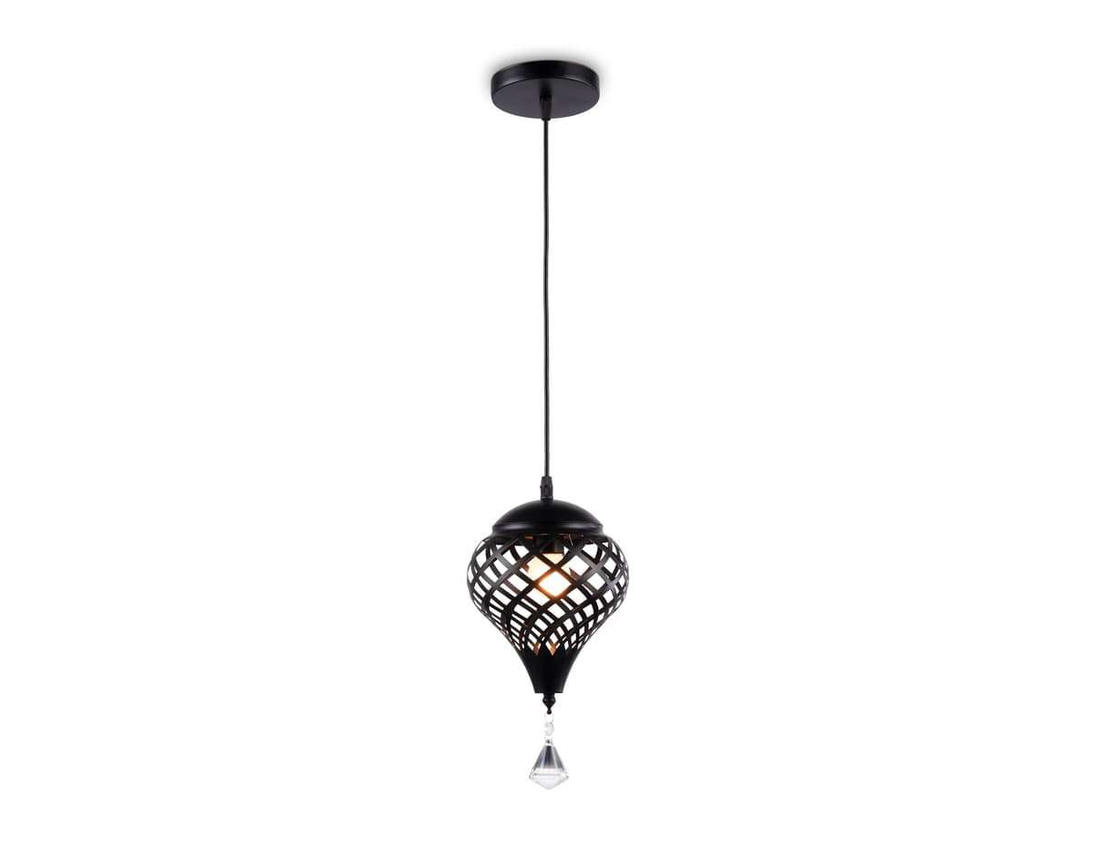 Подвесной светильник TR8442 BK черный E27 max 40W D170*800 Ambrella Light 7