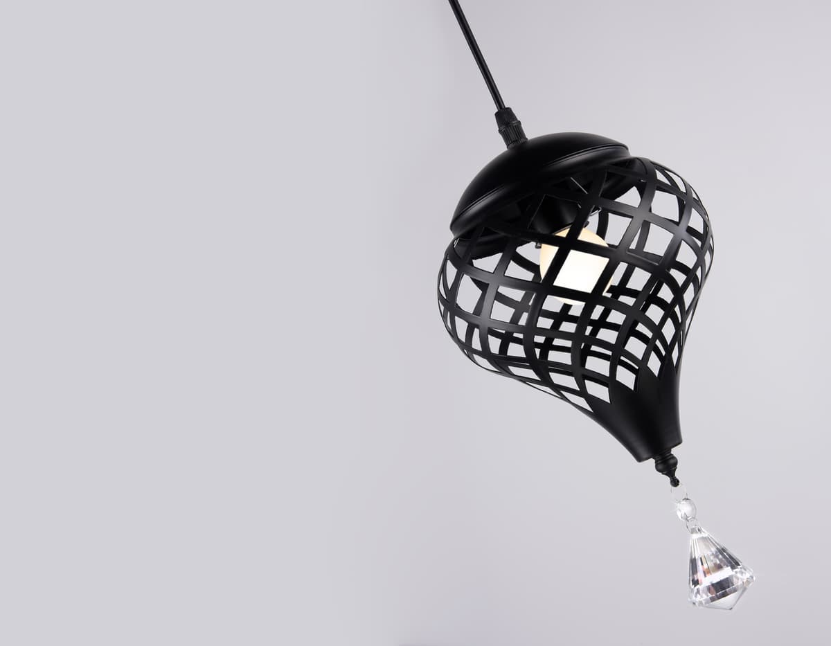 Подвесной светильник TR8442 BK черный E27 max 40W D170*800 Ambrella Light 9