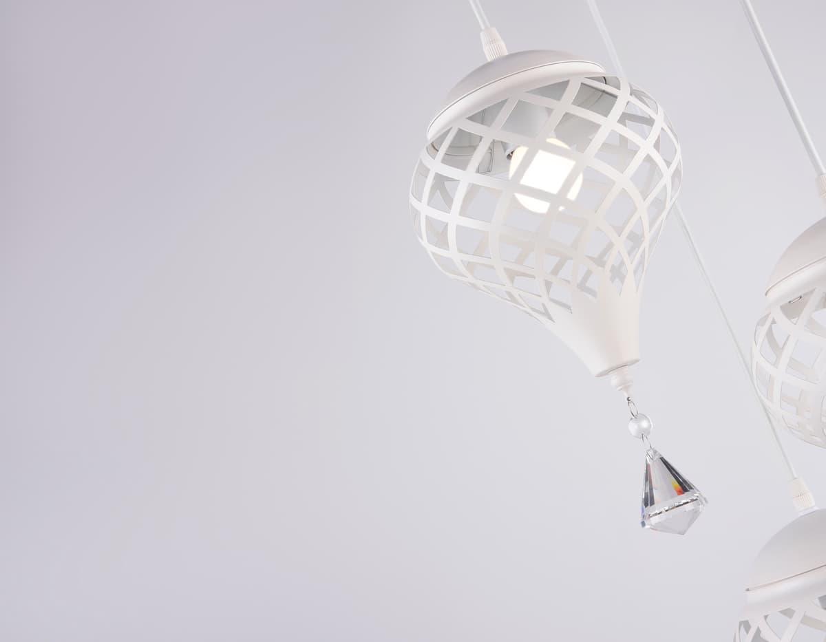 Подвесной светильник TR8443/3 WH белый E27/3 max 40W D350*800 Ambrella Light 9