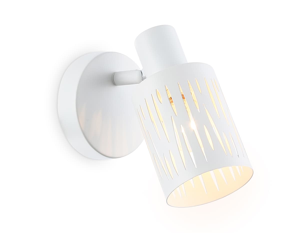 Настенно-потолочный спот в стиле лофт TR8663 WH белый E14 max 60W 180*100*150 Ambrella Light 7
