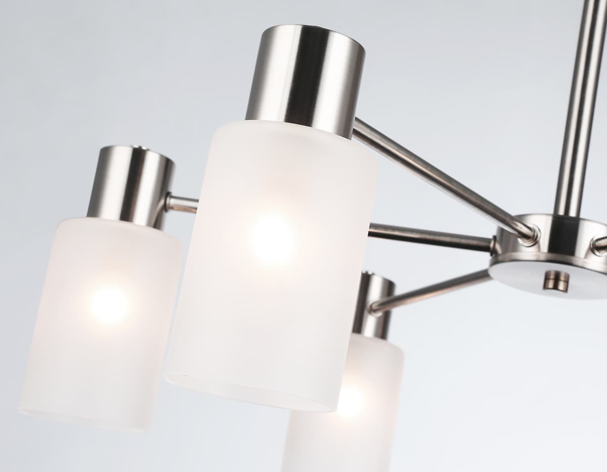 Подвесной светильник TR9572/6 SN сатин E14*6 max 40W 620*620*385 Ambrella Light 10