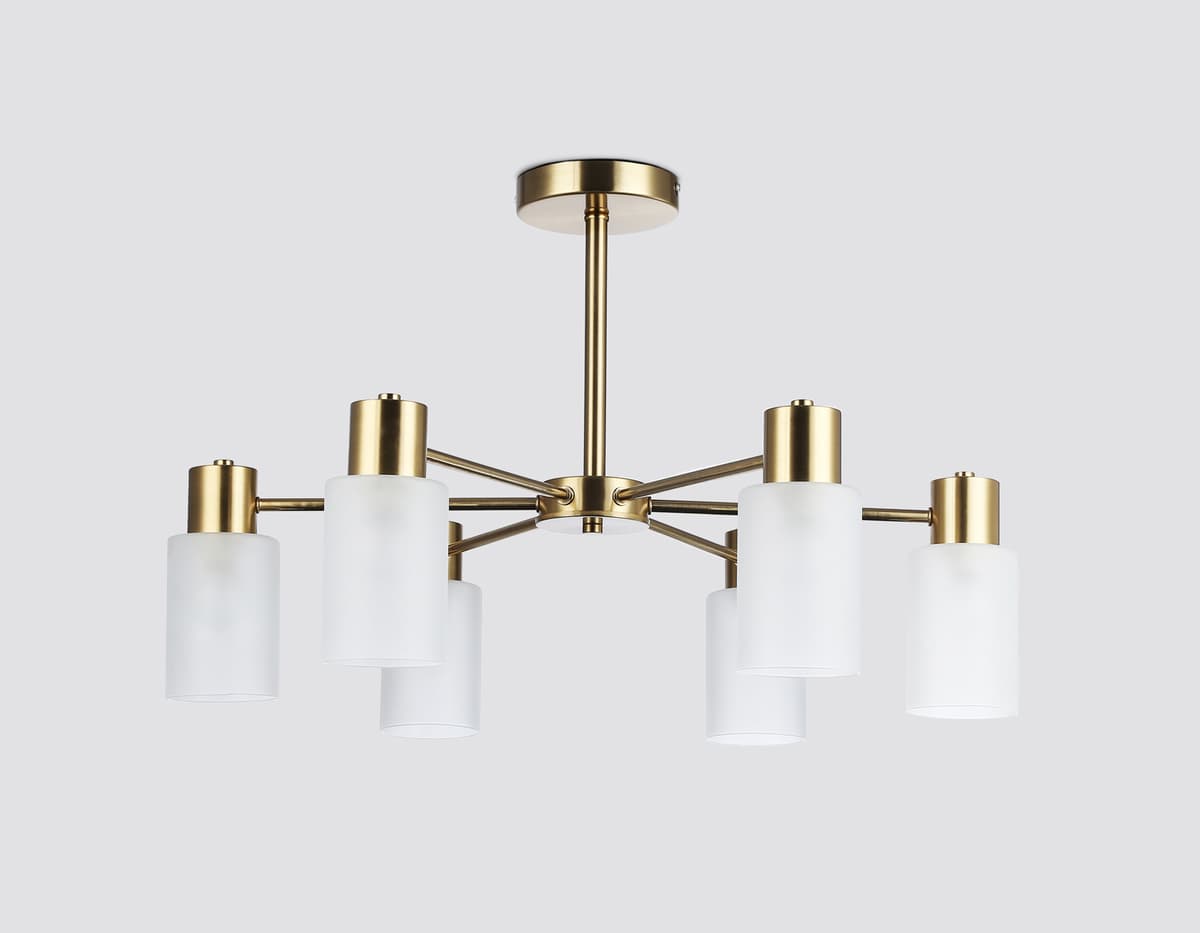 Подвесной светильник TR9581/6 BS латунь E14*6 max 40W 620*620*385 Ambrella Light 12