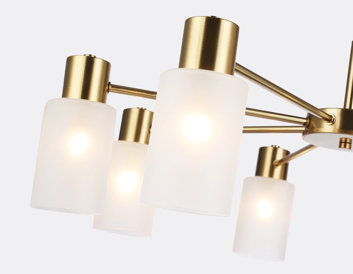 Подвесной светильник TR9584/8 BS латунь E14*8 max 40W 720*720*385 Ambrella Light 10