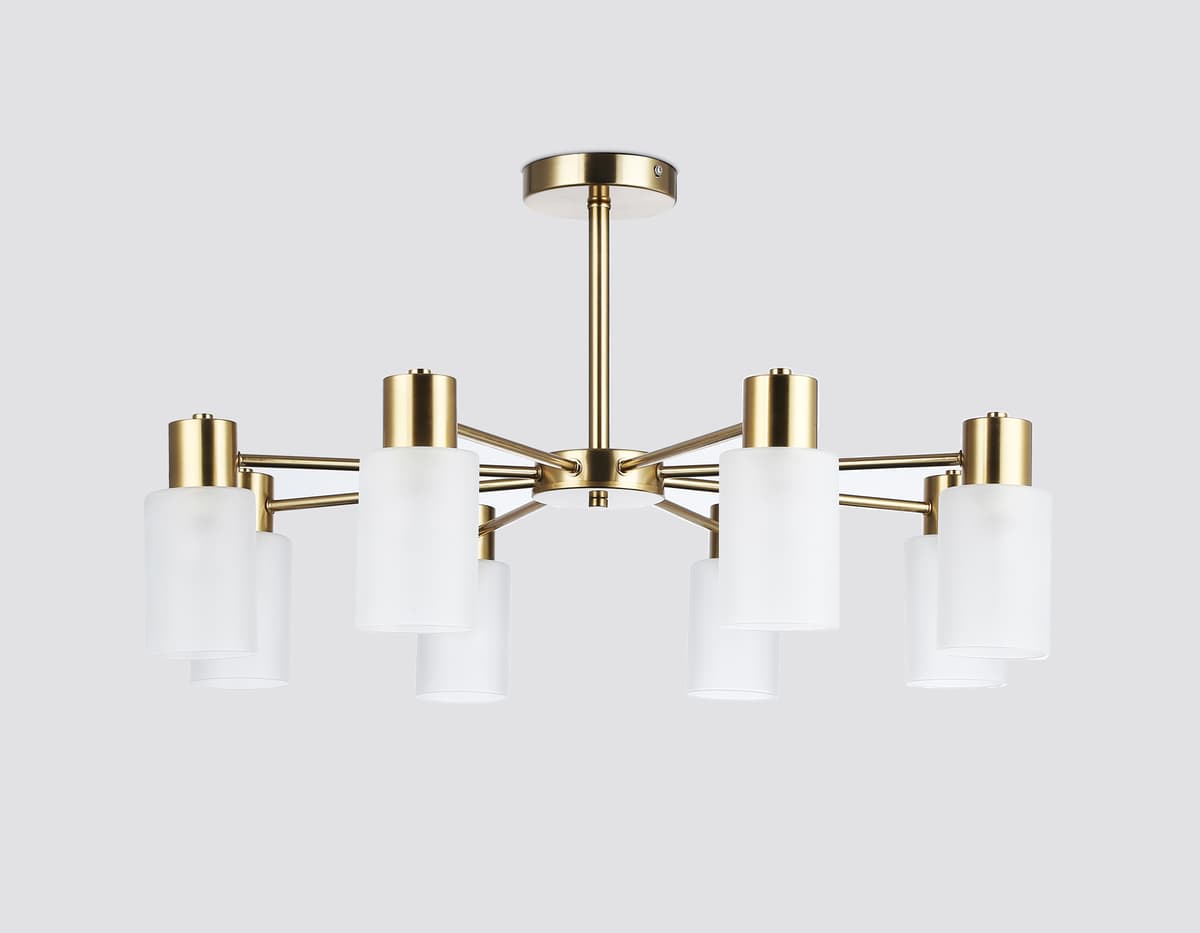 Подвесной светильник TR9584/8 BS латунь E14*8 max 40W 720*720*385 Ambrella Light 12