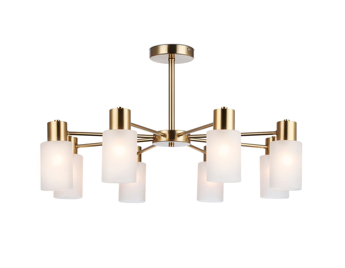 Подвесной светильник TR9584/8 BS латунь E14*8 max 40W 720*720*385 Ambrella Light 8