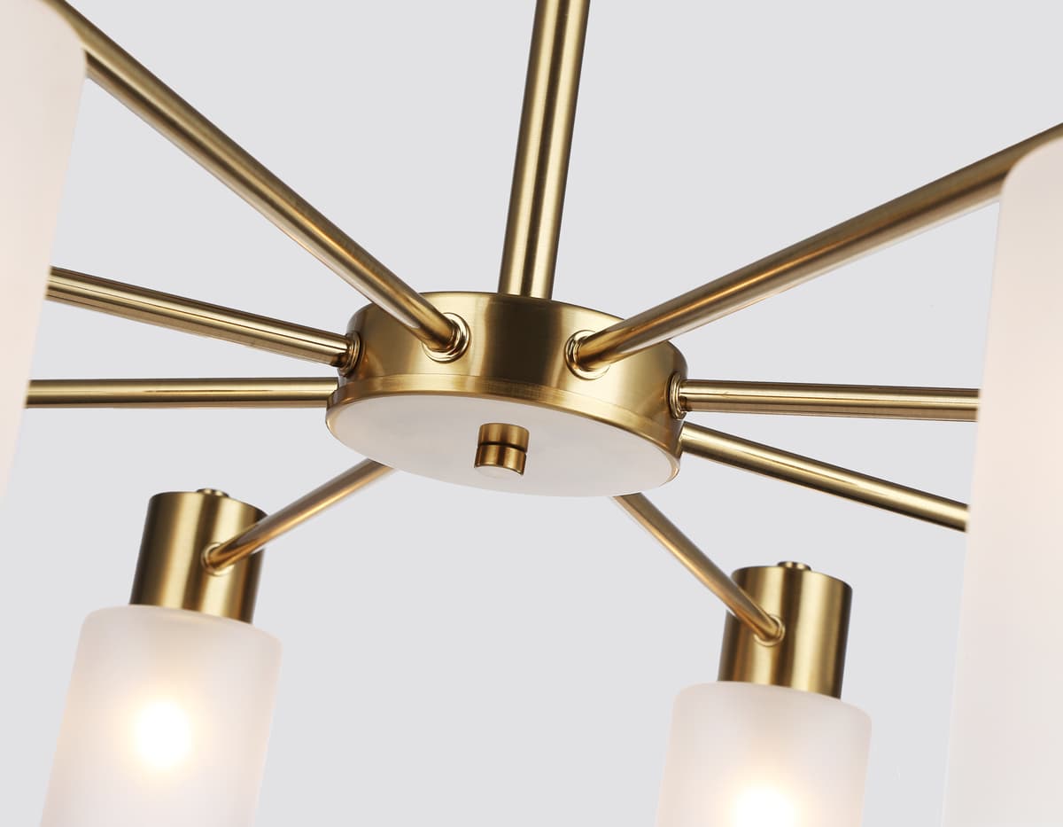 Подвесной светильник TR9584/8 BS латунь E14*8 max 40W 720*720*385 Ambrella Light 9