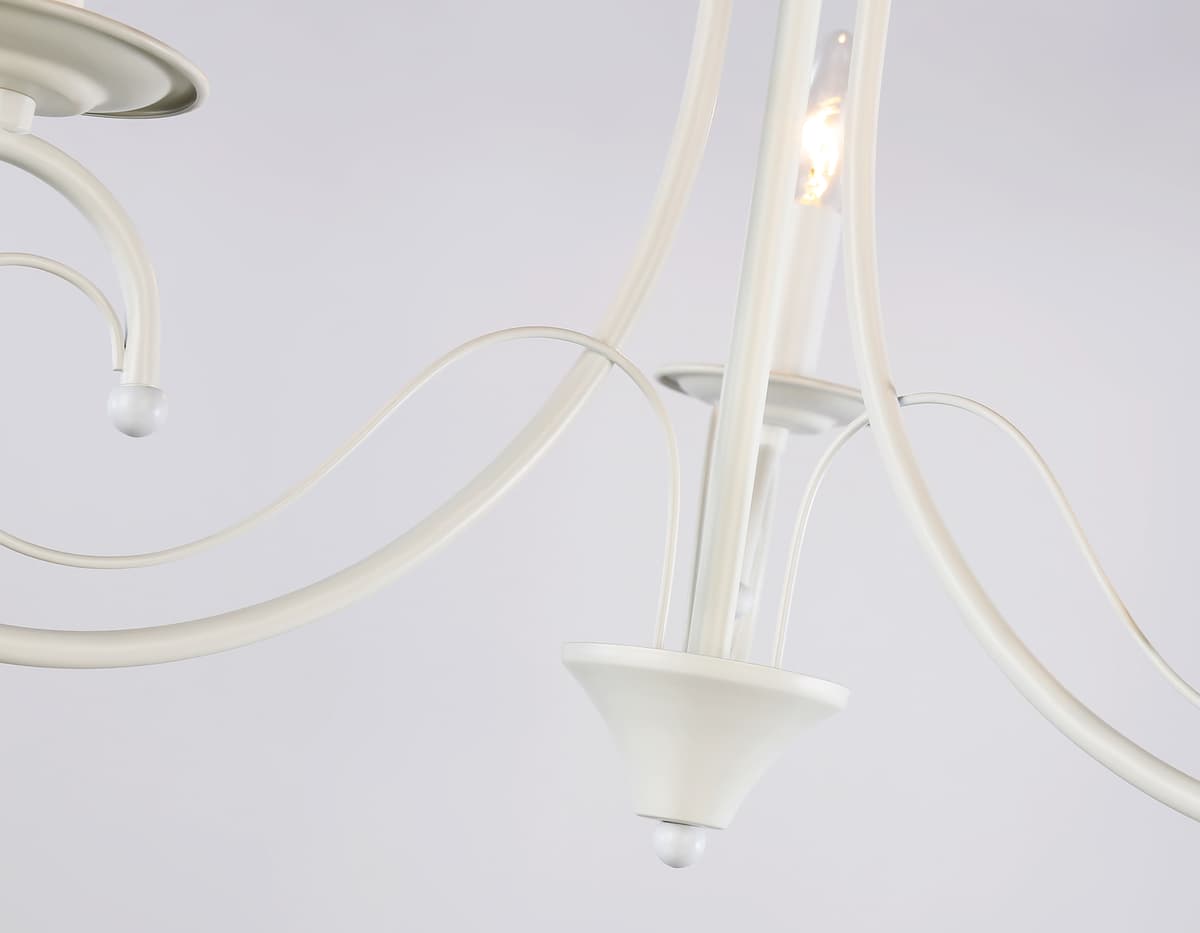 Подвесная люстра TR9605/3 WH белый E14/3 max 40W D560*650 Ambrella Light 11