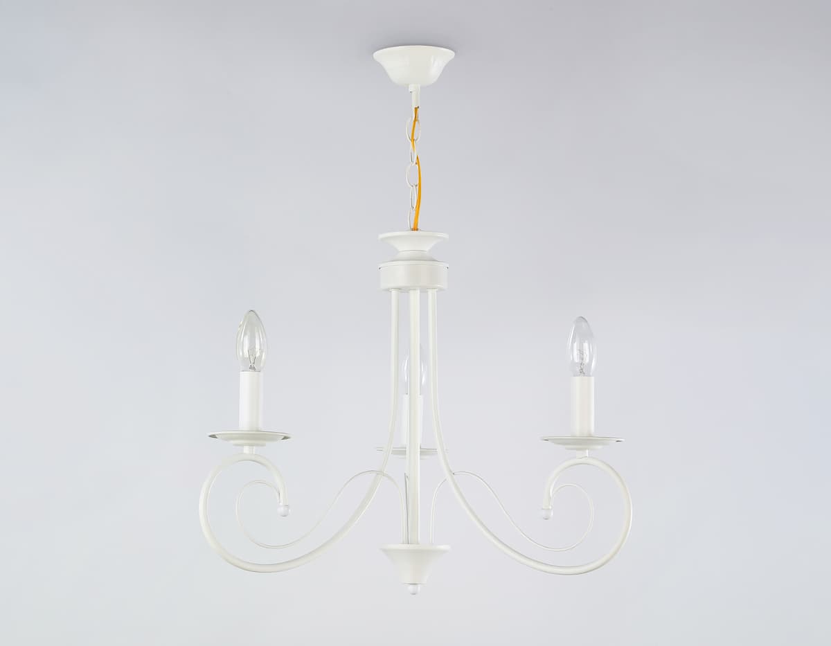 Подвесная люстра TR9605/3 WH белый E14/3 max 40W D560*650 Ambrella Light 14