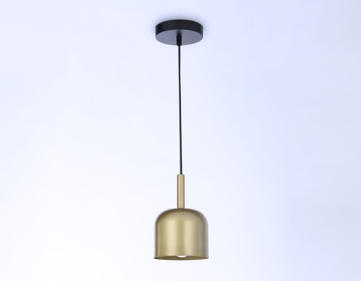 Светильник подвесной TR97113 GD/BK золото/черный E27 max 40W D130*1234 Ambrella Light 7
