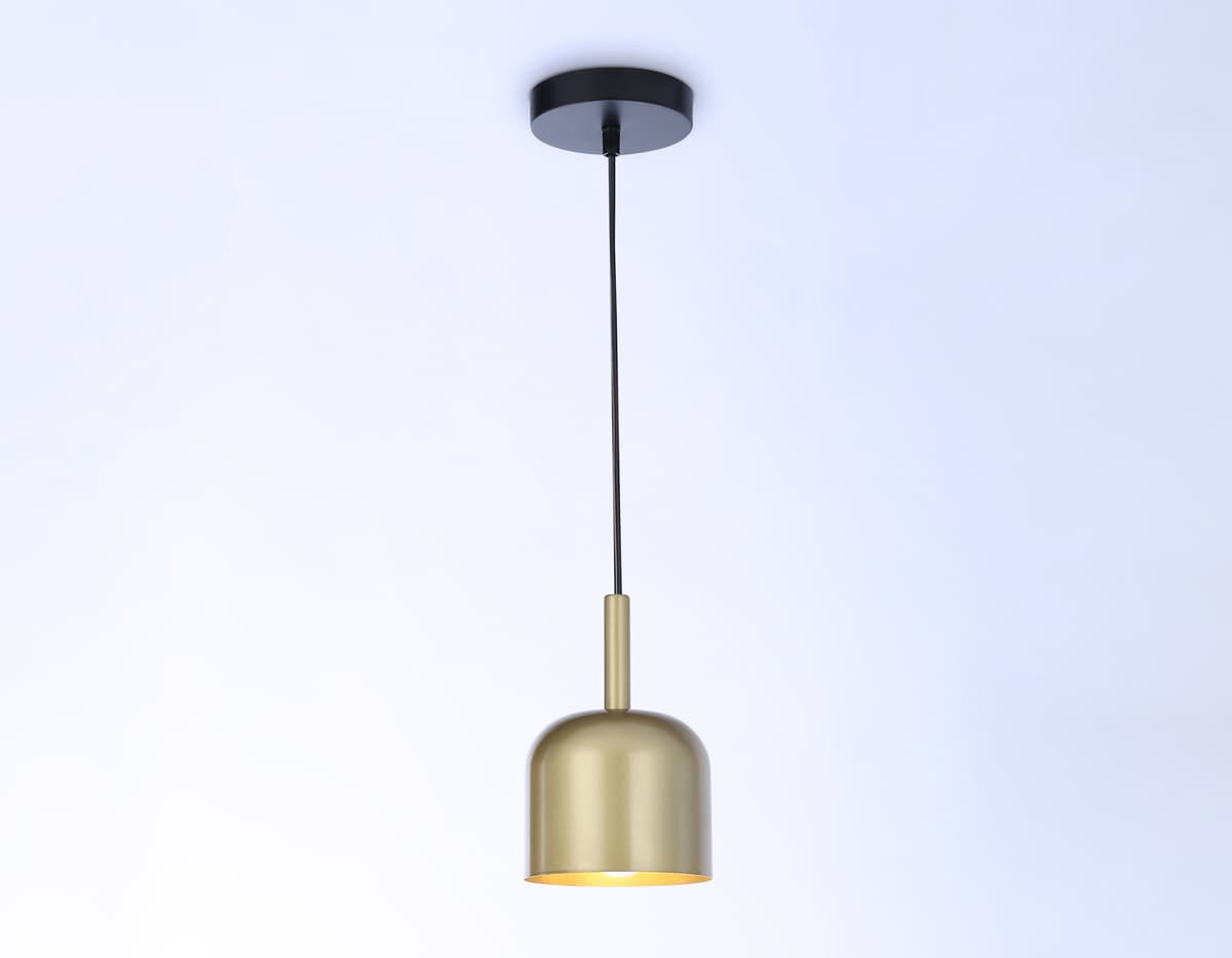 Светильник подвесной TR97113 GD/BK золото/черный E27 max 40W D130*1234 Ambrella Light 8