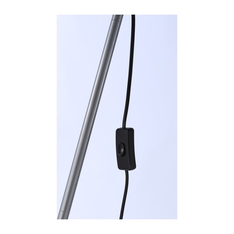 Светильник напольный с выключателем на проводе TR97615 SL серебро E27 max 40W D245*1760 Ambrella Light 9