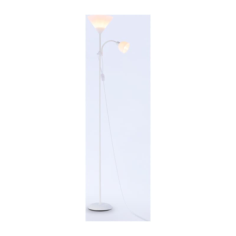 Светильник напольный с выключателем на проводе TR97622/2 WH белый E27+E14 max 40W D245/100*1770 Ambrella Light 10