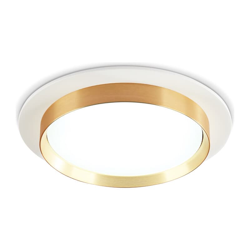 Светильник встраиваемый со сменной лампой GX70 TU5012 WH/GD белый/золото IP20 GX70 D150*45 Ambrella Light 8