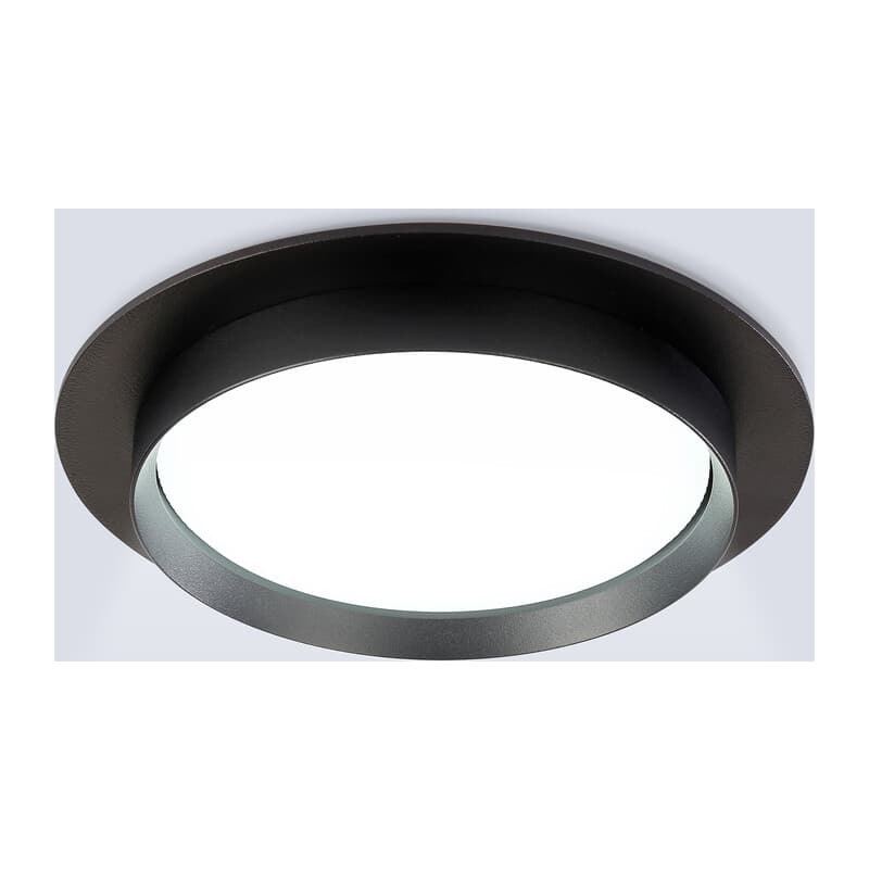 Светильник встраиваемый со сменной лампой GX70 TU5015 BK черный IP20 GX70 D150*45 Ambrella Light 10