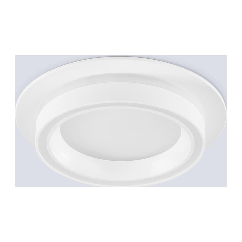 Светильник встраиваемый со сменной лампой GX70 TU5205 WH белый IP20 GX70 D150*52 Ambrella Light 10