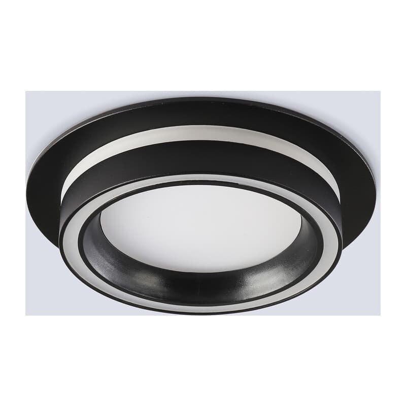 Светильник встраиваемый со сменной лампой GX70 TU5210 BK черный IP20 GX70 D150*52 Ambrella Light 10