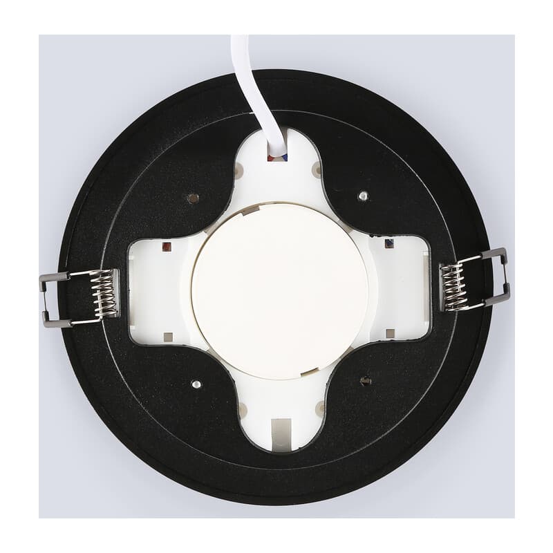 Светильник встраиваемый со сменной лампой GX70 TU5210 BK черный IP20 GX70 D150*52 Ambrella Light 12