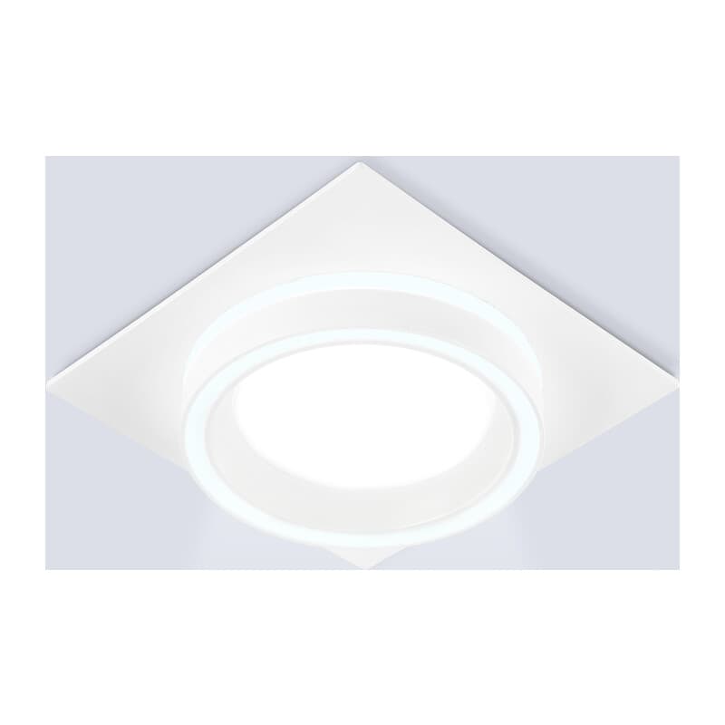 Светильник встраиваемый со сменной лампой GX70 TU5220 WH белый IP20 GX70 D150*150*52 Ambrella Light 9