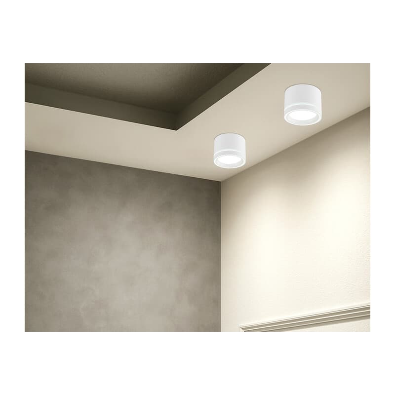 Накладной точечный светильник GX70 TU5530 WH белый IP20 GX70 D120*87 Ambrella Light 13